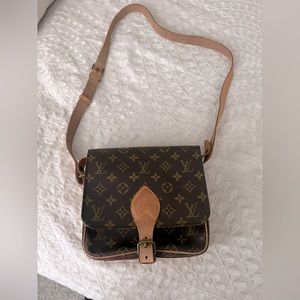 Louis Vuitton Monogram Cartouchiere PM